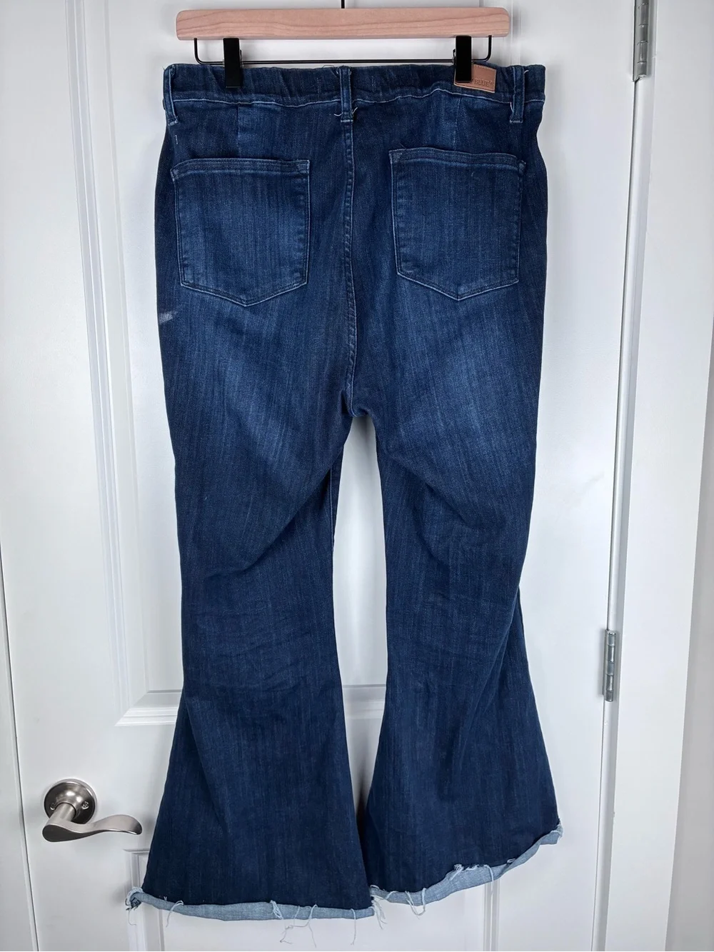 Judy Blue Dark Wash Pull-On Flare Denim Jeans Size 31